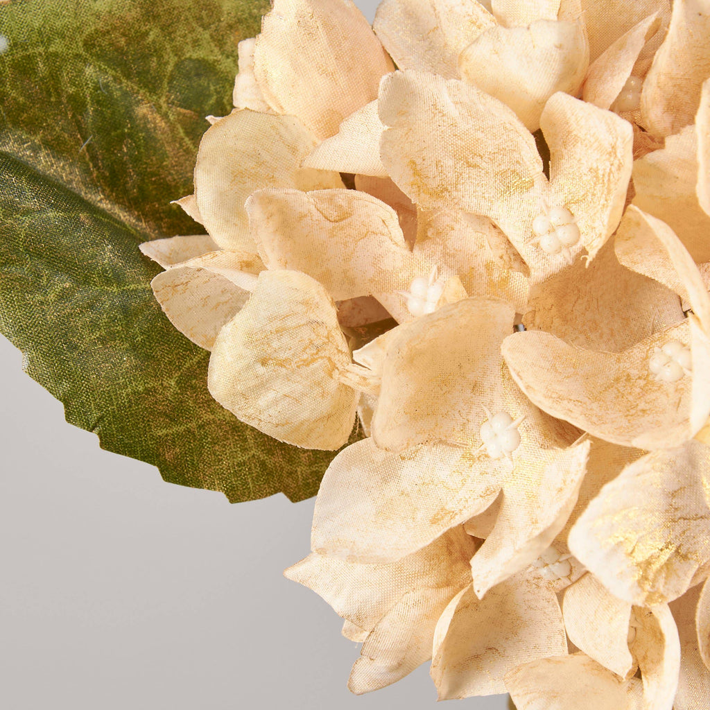 Cream Hydrangea Floral Pick