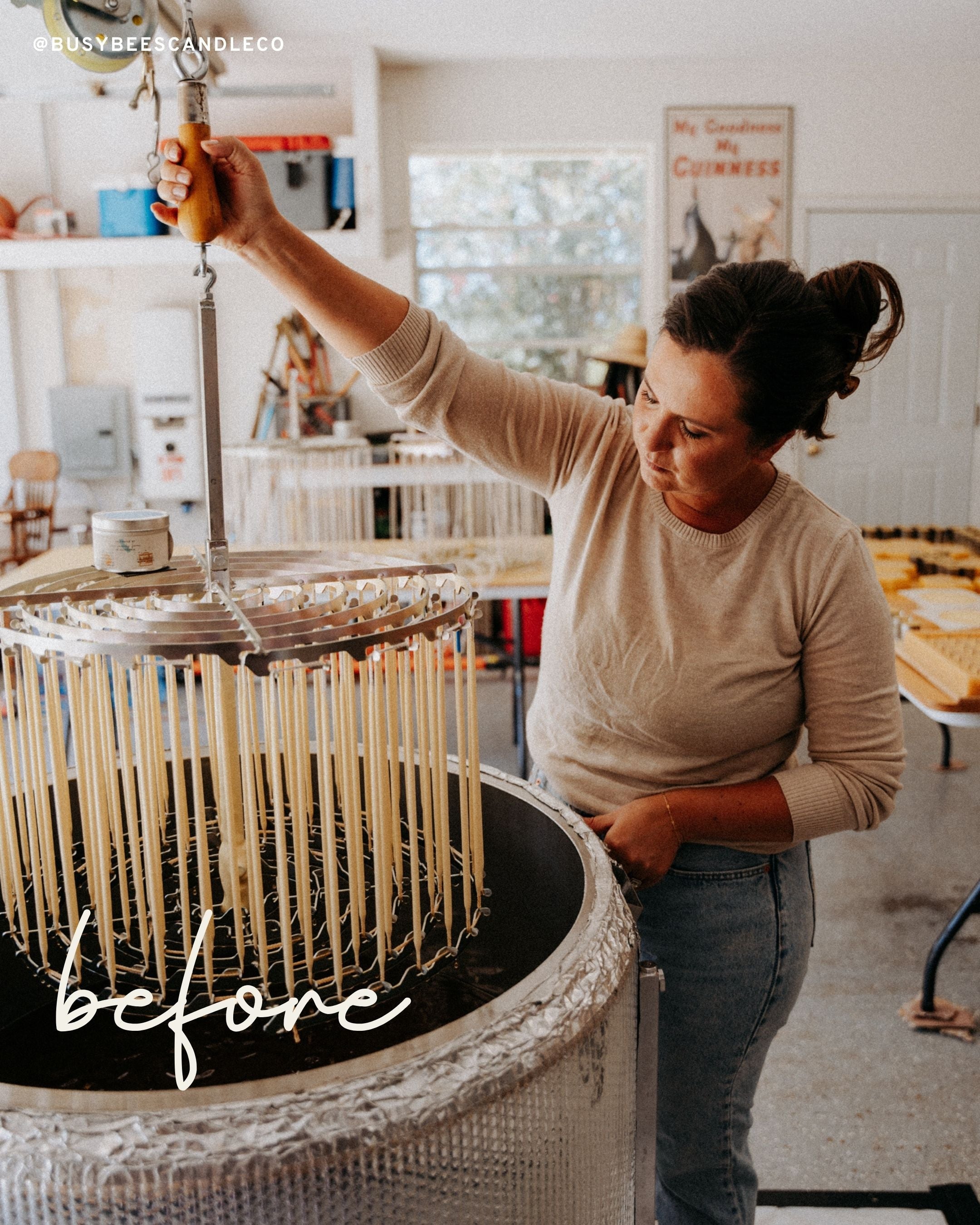 Hand Dipped 9" Taper Candles