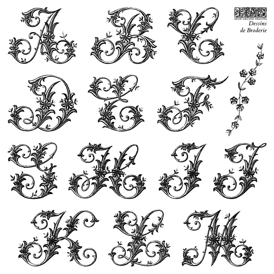 Dessins de Broderie