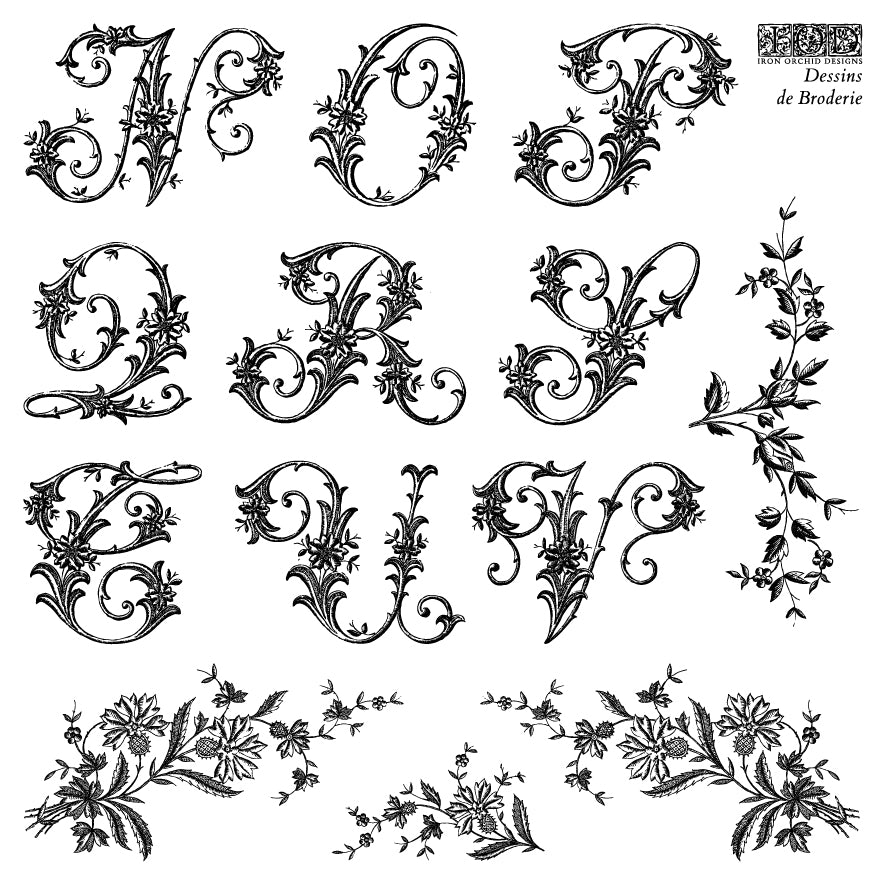 Dessins de Broderie