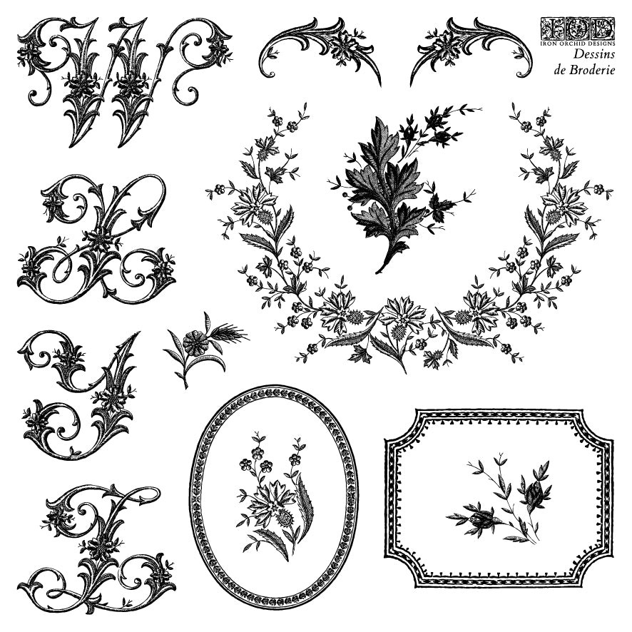 Dessins de Broderie