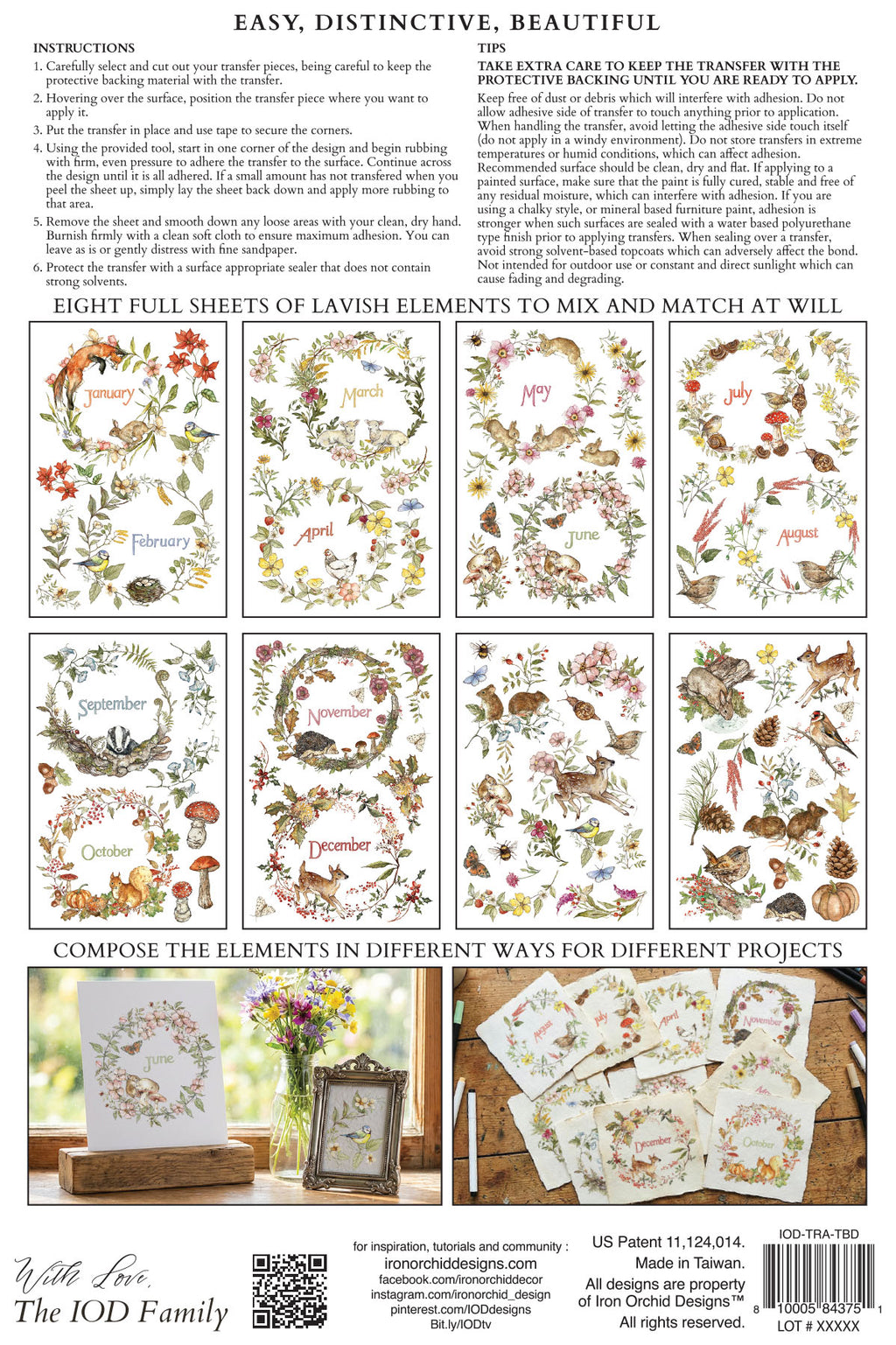 The Bramblewood Diaries IOD Transfer 8x12 Pad™