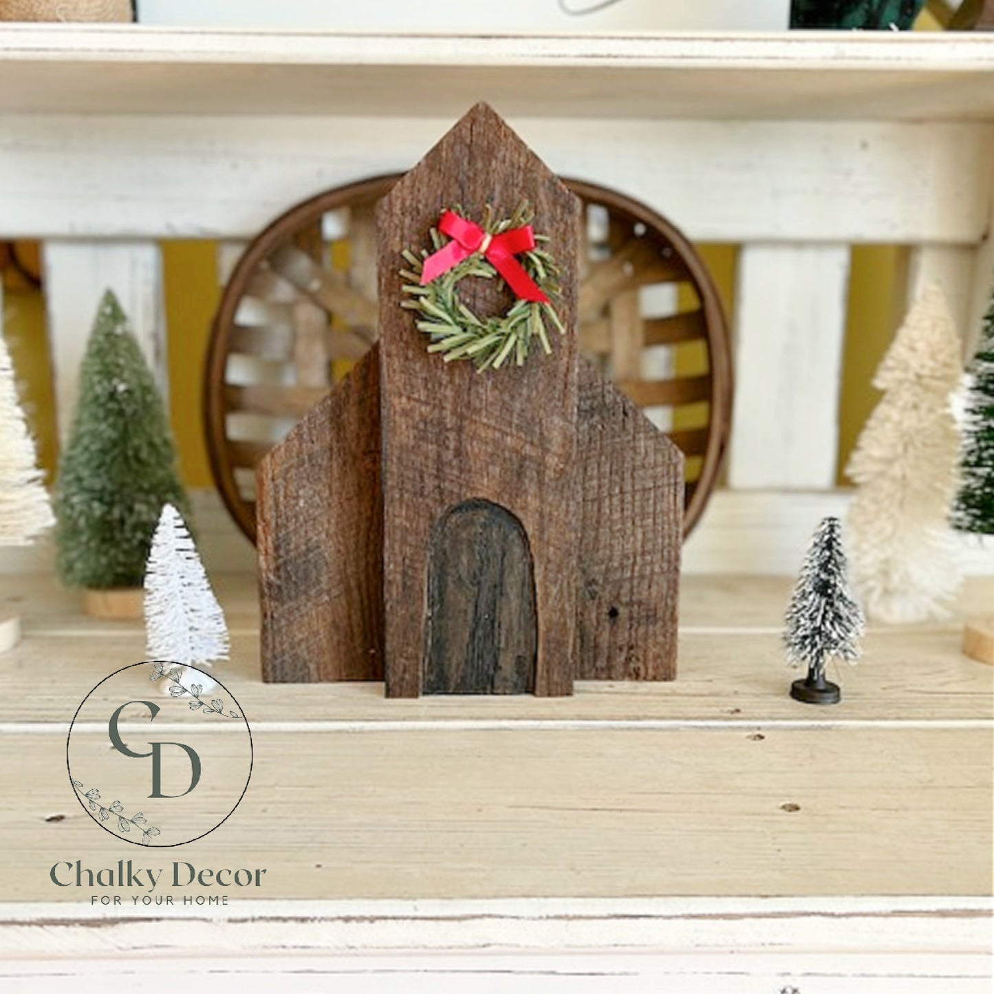 Barn Wood Country Rustic Christmas Church
