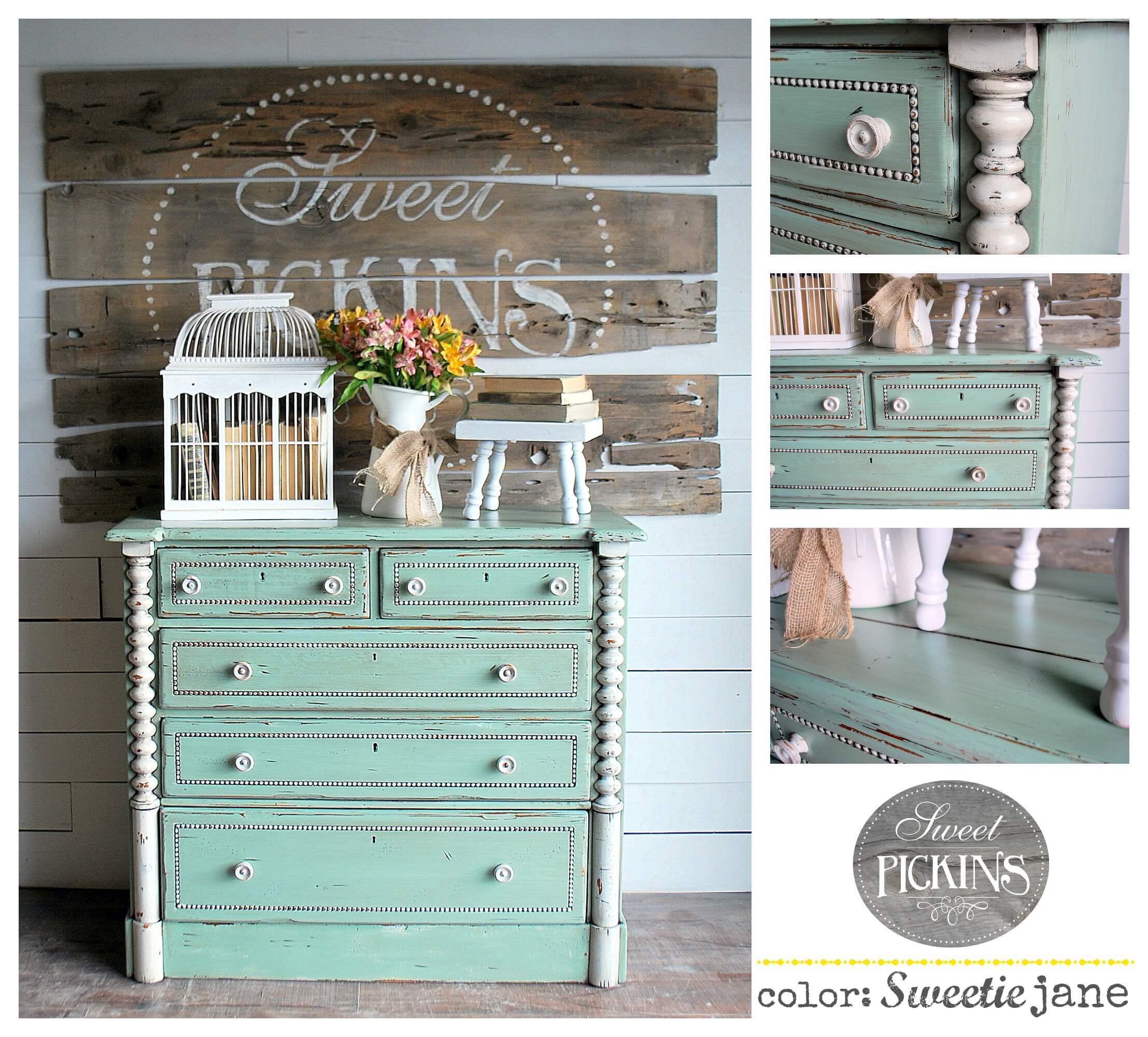 Sweetie Jane - Sweet Pickins Milk Paint (Milk Paint of the Month 35% off)