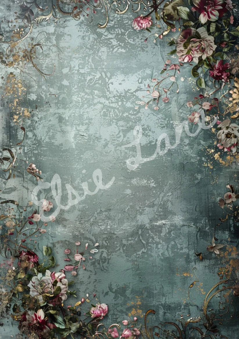 Velvet Garden Frame - Elsie Lane Deco Paper