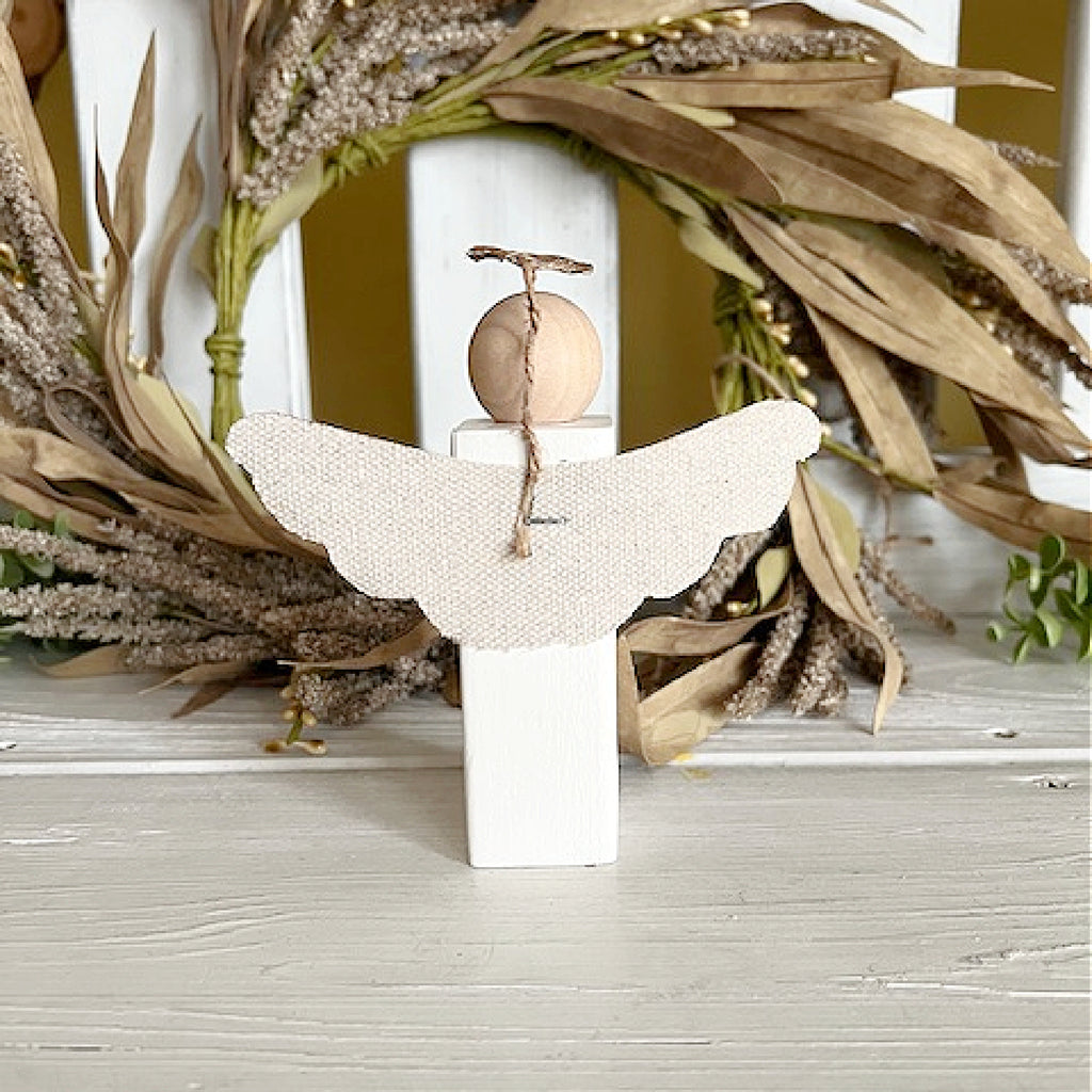Wood Block Angel
