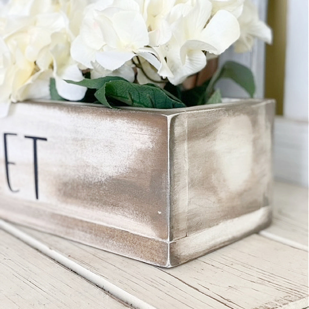 Customizable Solid Wood Planter