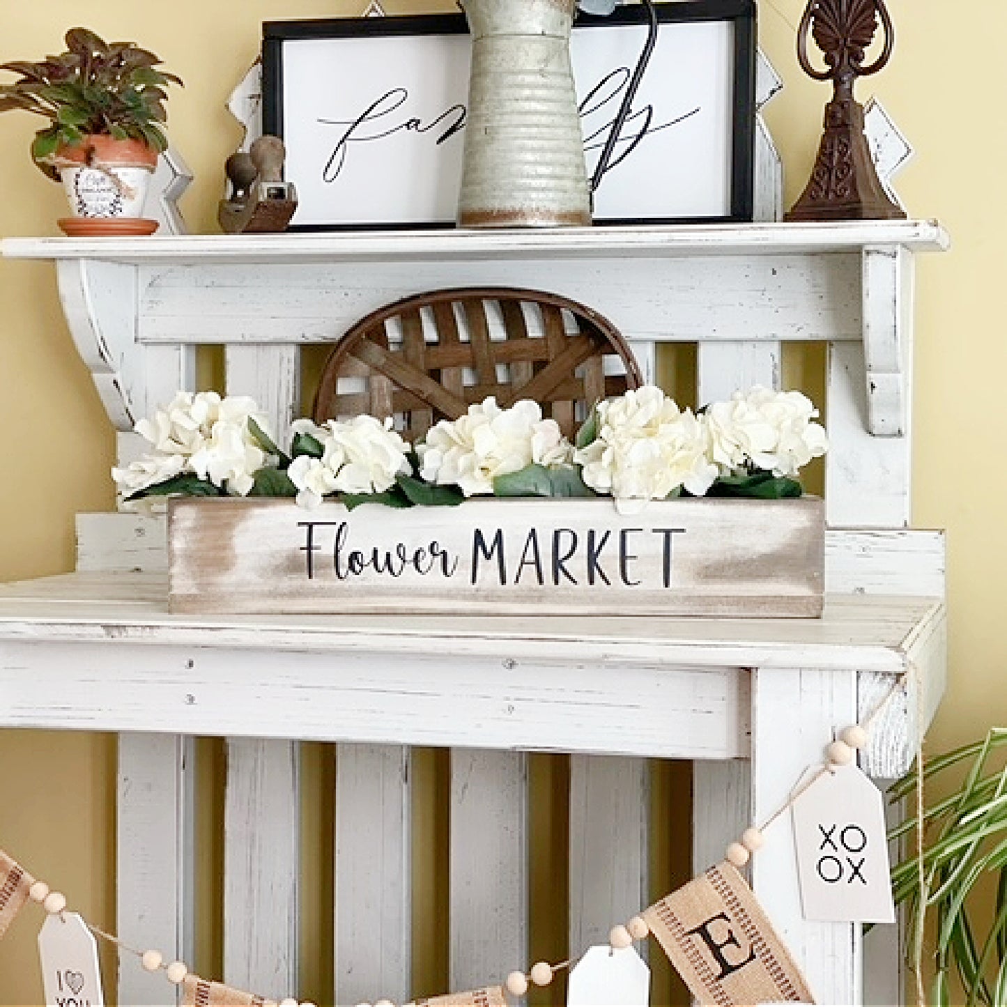 Customizable Solid Wood Planter