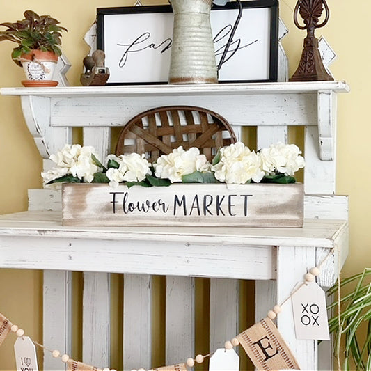 Customizable Solid Wood Planter